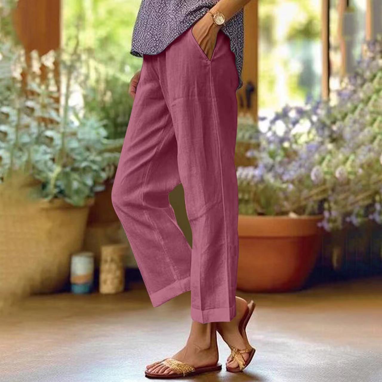 Effortlessly Elegant Trousers for Warm Days