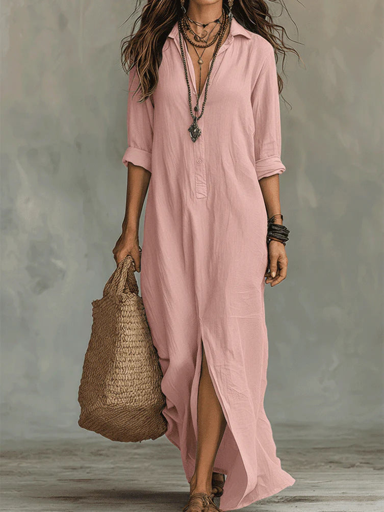 Effortless Maxi Dress Flattering Silhouette Versatile Daily Wear