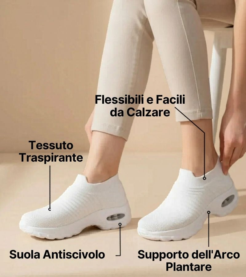 Elegant comfort sneakers for effortless style