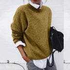 Joanne | Soft Cashmere Crew-Neck Jumper