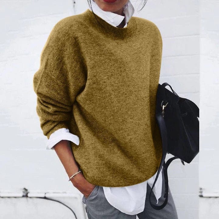 Joanne | Soft Cashmere Crew-Neck Jumper