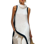 Elegant wide-leg outfit for effortless summer sophistication