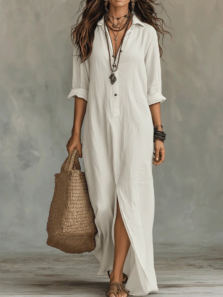 Effortless Maxi Dress Flattering Silhouette Versatile Daily Wear