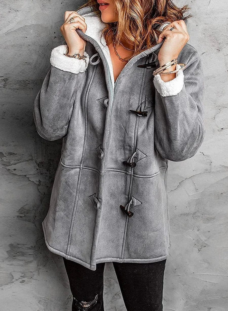 Arwelyn | Hooded Toggle Autumn Coat
