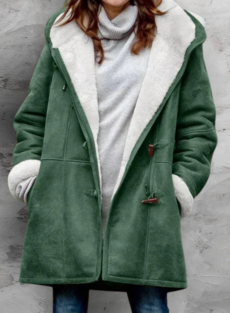 Arwelyn | Hooded Toggle Autumn Coat