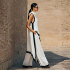 Elegant wide-leg outfit for effortless summer sophistication