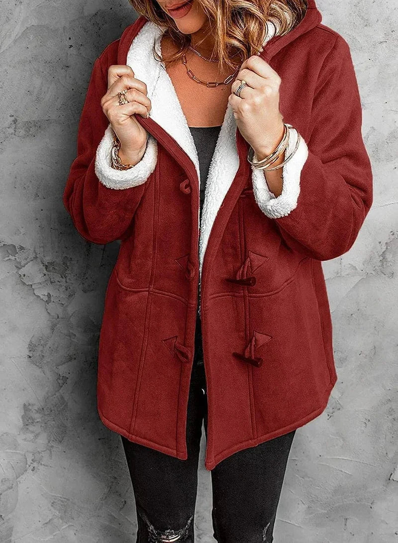 Arwelyn | Hooded Toggle Autumn Coat