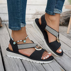 The Harbour Sandals | Chic Buckle Detail
