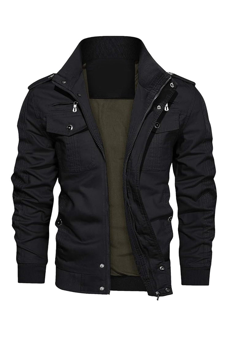 Terry | Cargo Bomber Jacket