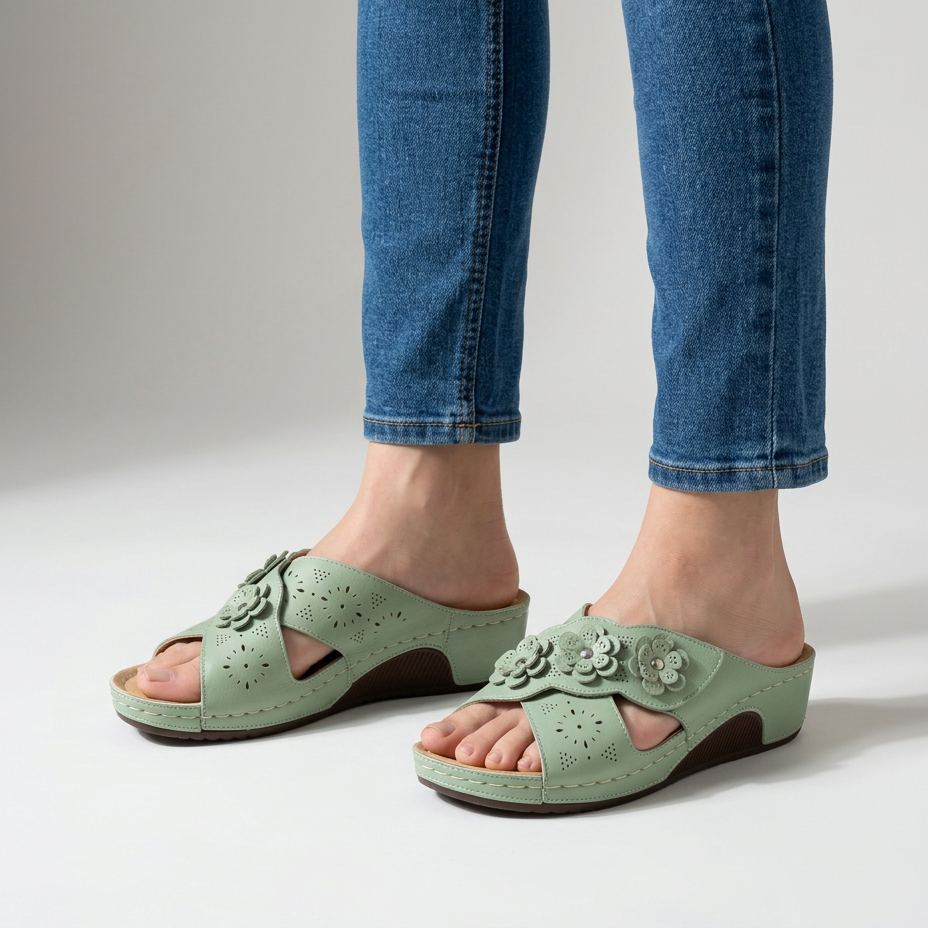 Elegant comfort sandals for effortless summer style