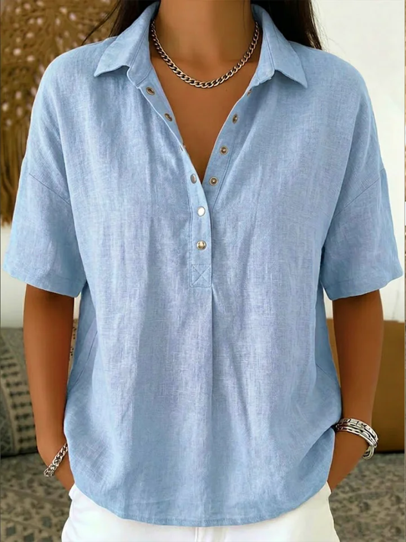 The Kensington Blouse | Chic Collar Detail