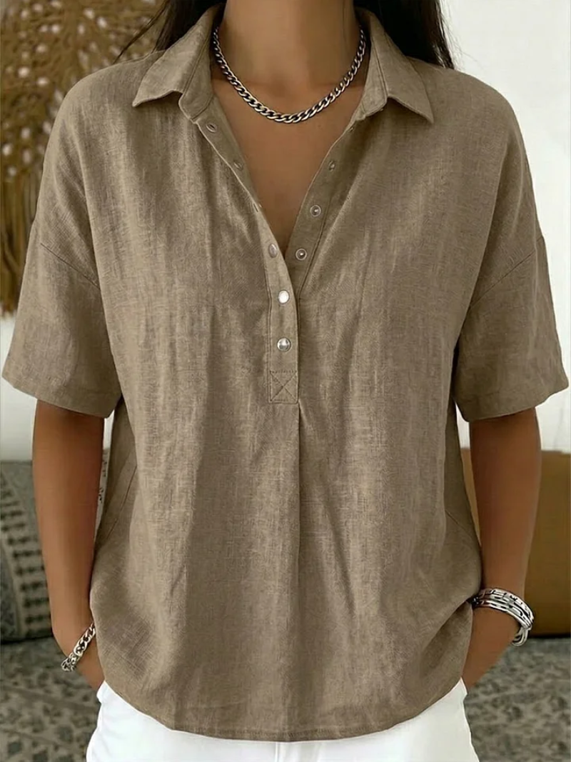 The Kensington Blouse | Chic Collar Detail