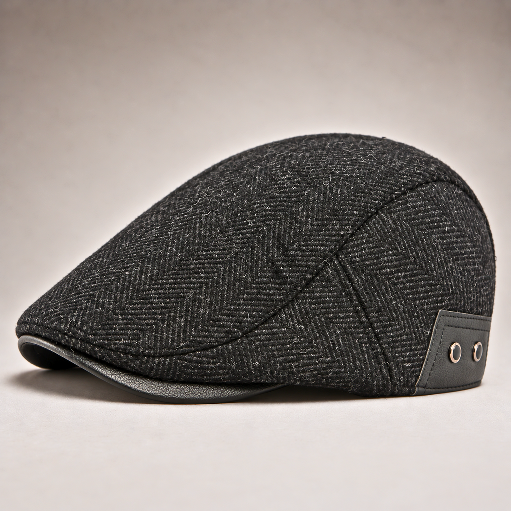 THORNTON™ | Heritage Herringbone Flat Cap