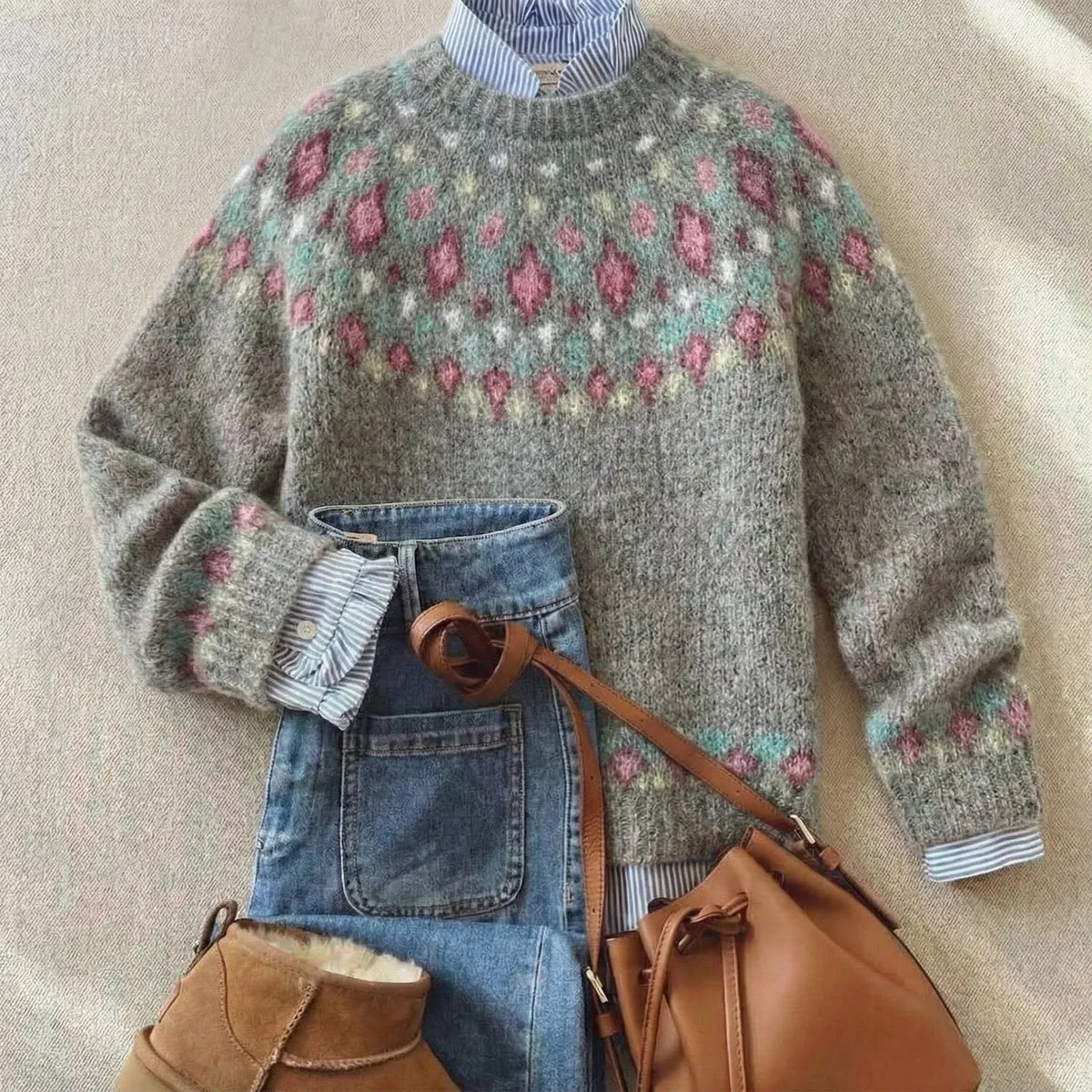 Rebecca™ | Chic Vintage Knit Jumper