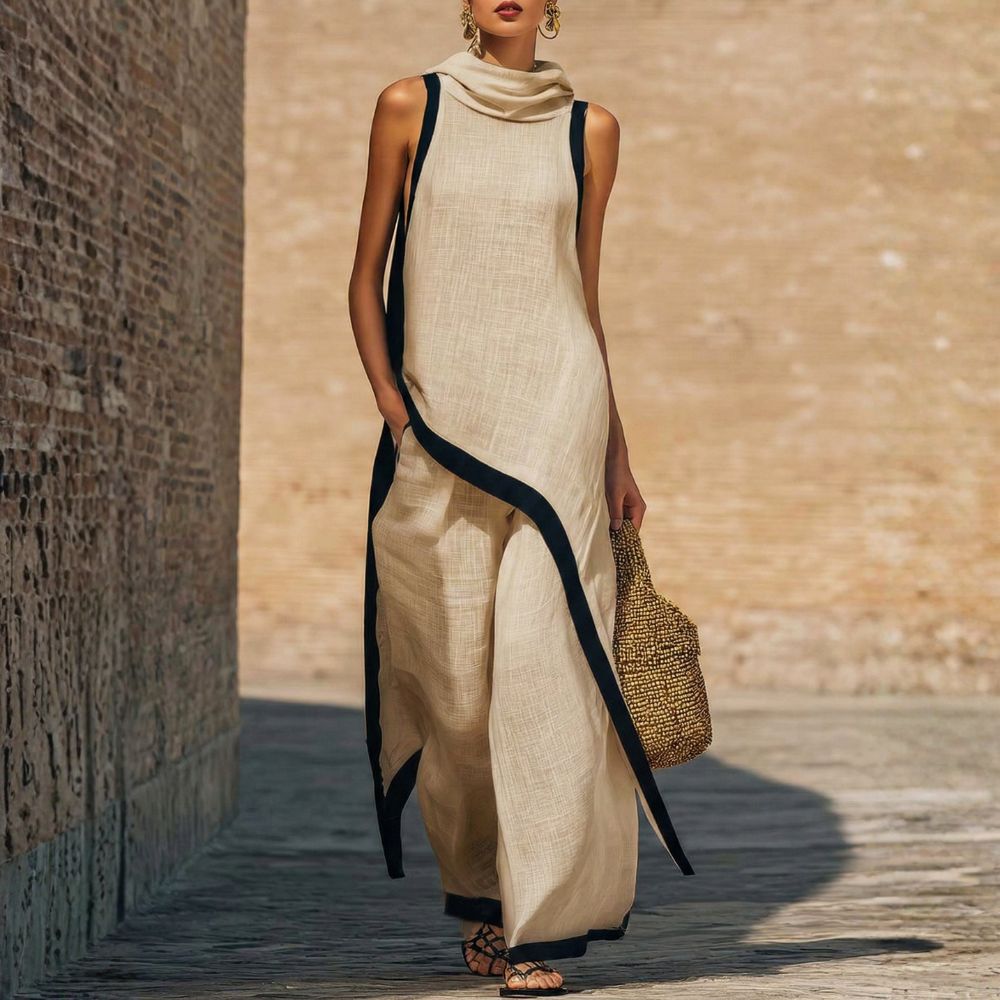 Elegant wide-leg outfit for effortless summer sophistication