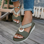 The Harbour Sandals | Chic Buckle Detail