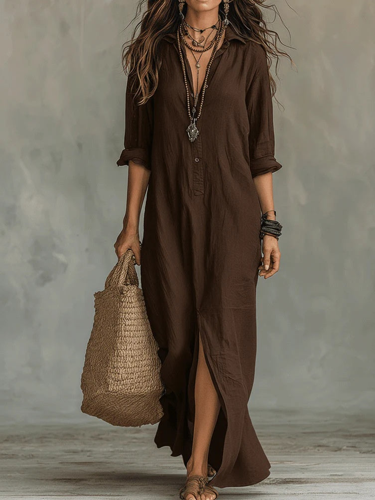 Effortless Maxi Dress Flattering Silhouette Versatile Daily Wear