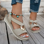 The Harbour Sandals | Chic Buckle Detail