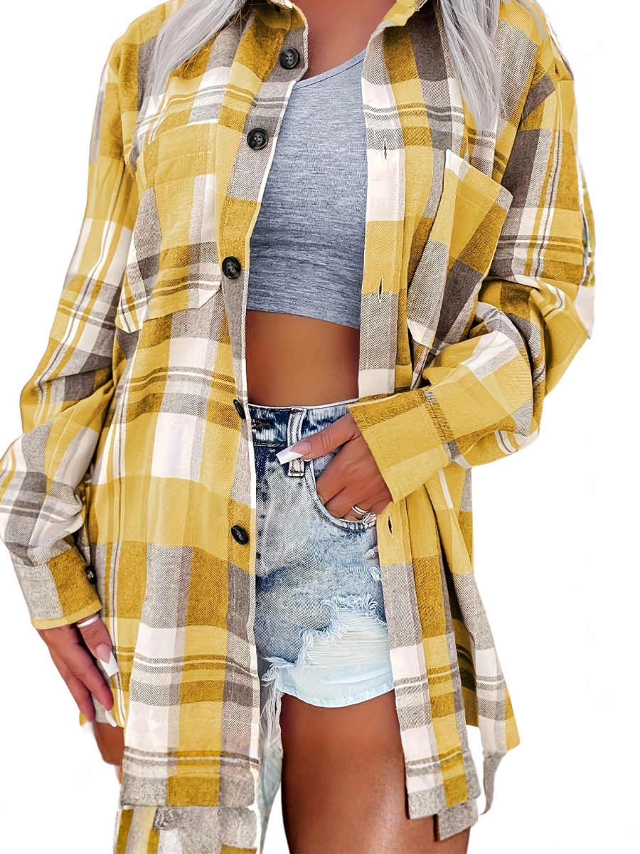 Claire - gingham shirt for effortless style