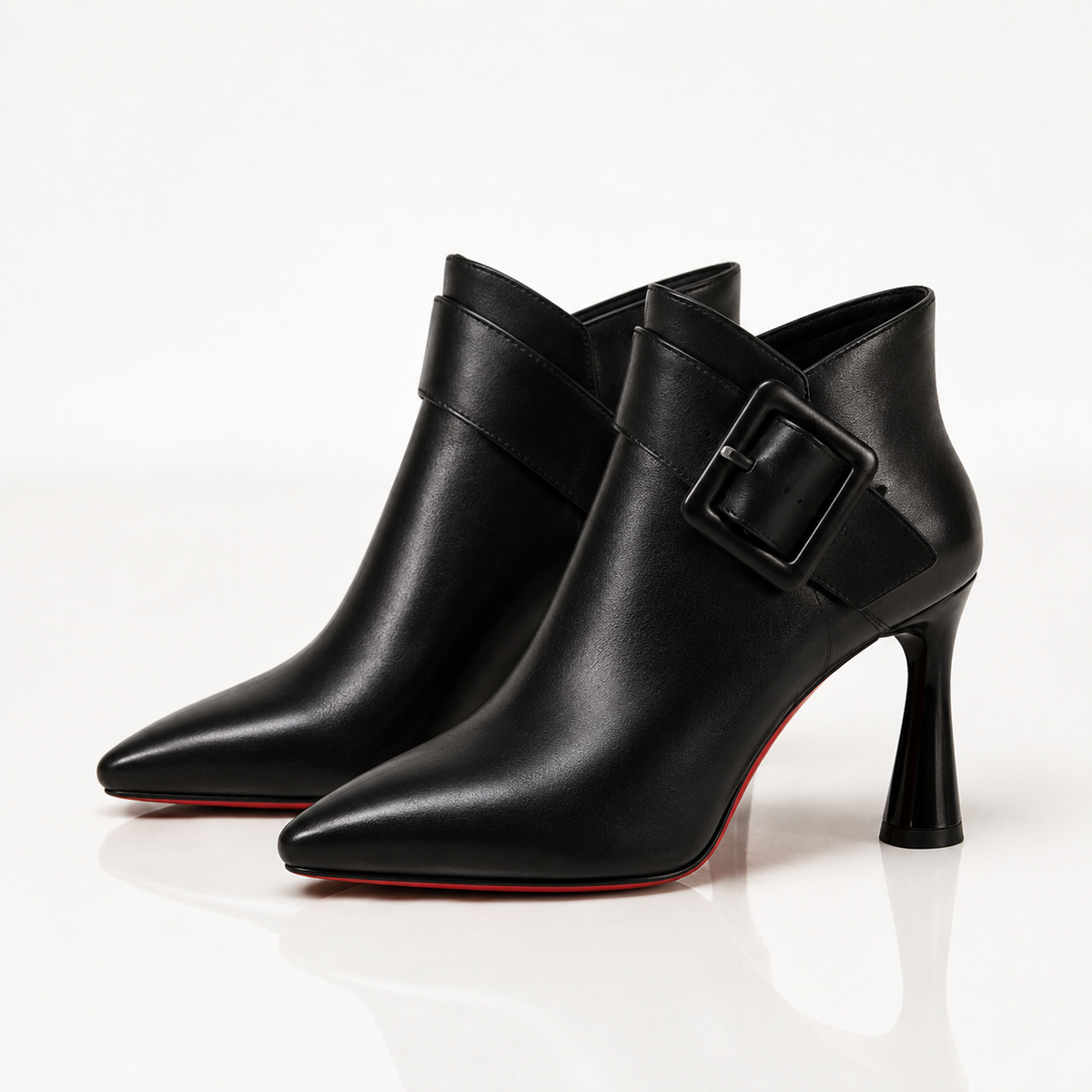 Raina - Buckle Ankle Boots