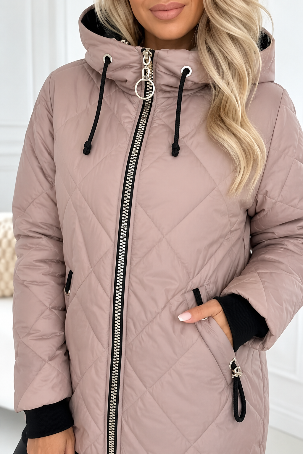 Lightweight quilted jacket for effortless warmth