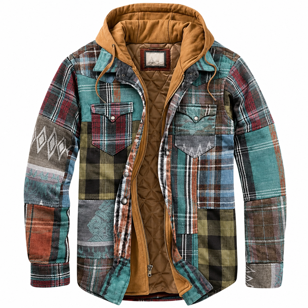 Comfortable Checked Jacket for Effortless Style