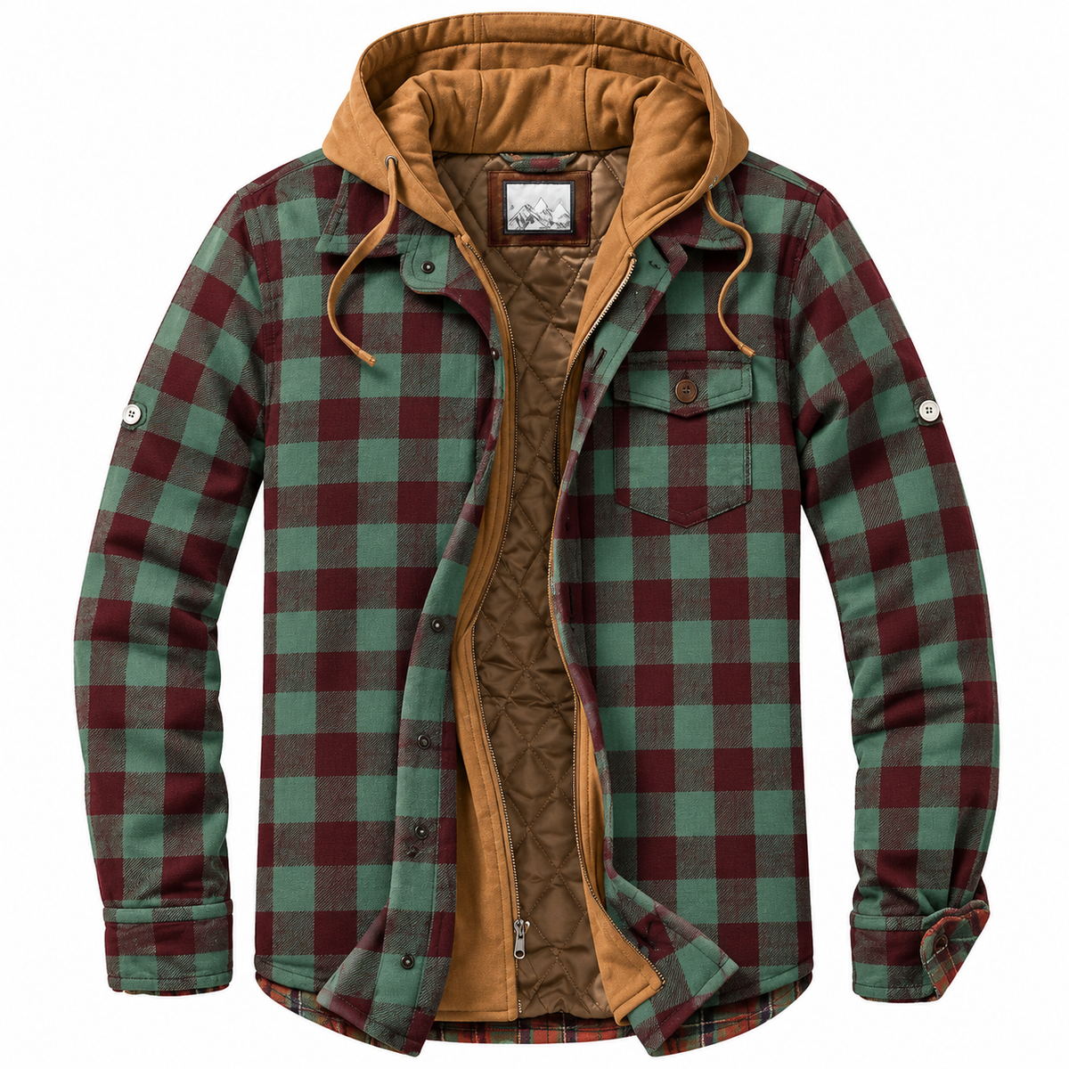 Comfortable Checked Jacket for Effortless Style
