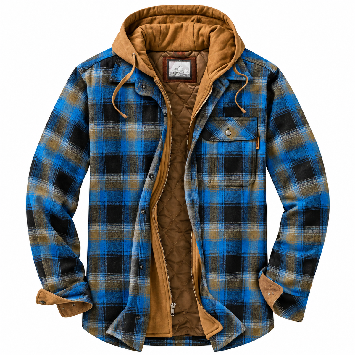 Comfortable Checked Jacket for Effortless Style