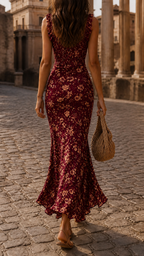 The Orchard Dress | Elegant A-Line Design