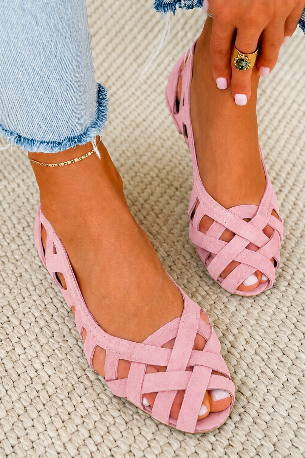 The Orchard Sandal | Chic Crossed Design
