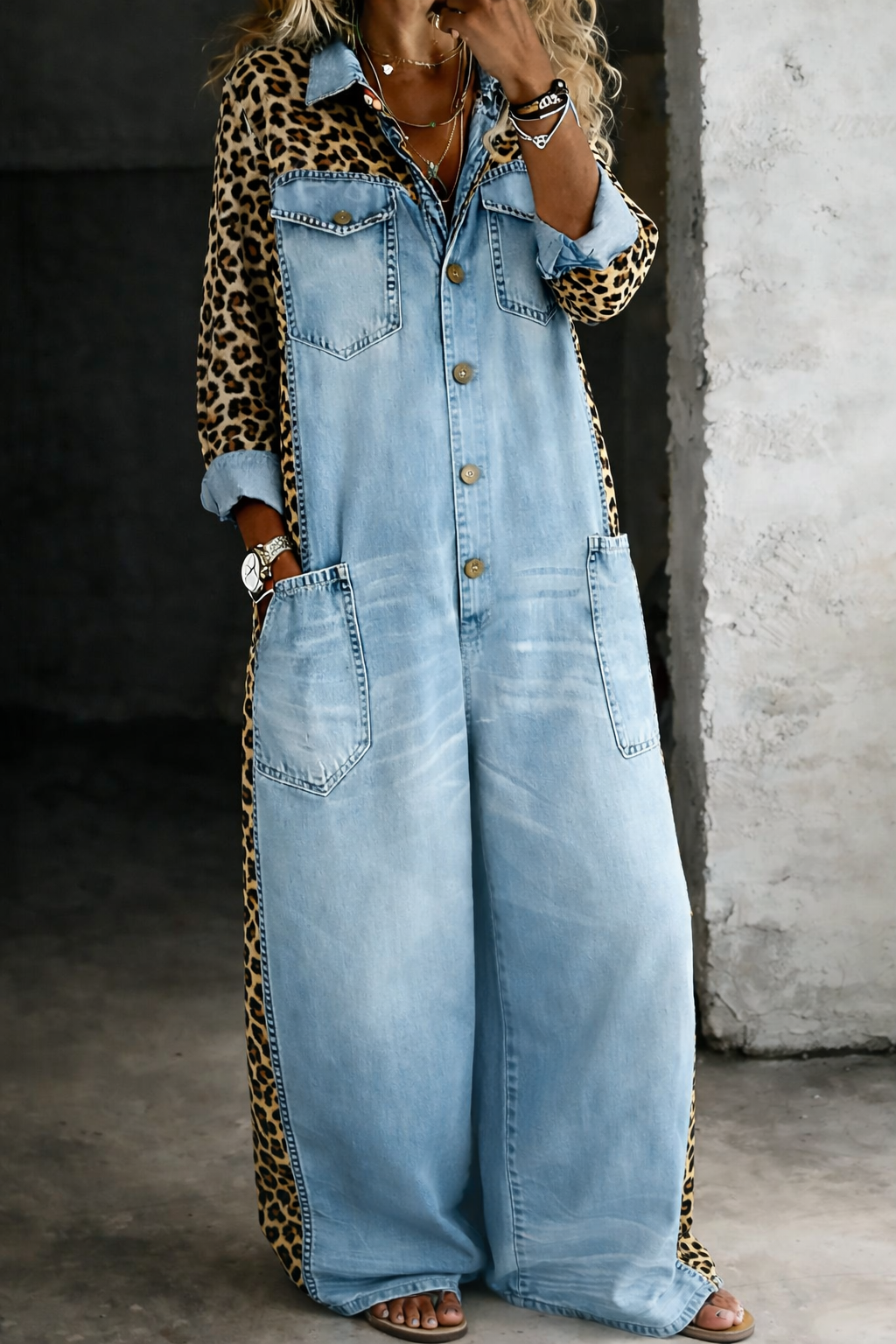Amanda | Denim Jumpsuit for Effortless Style