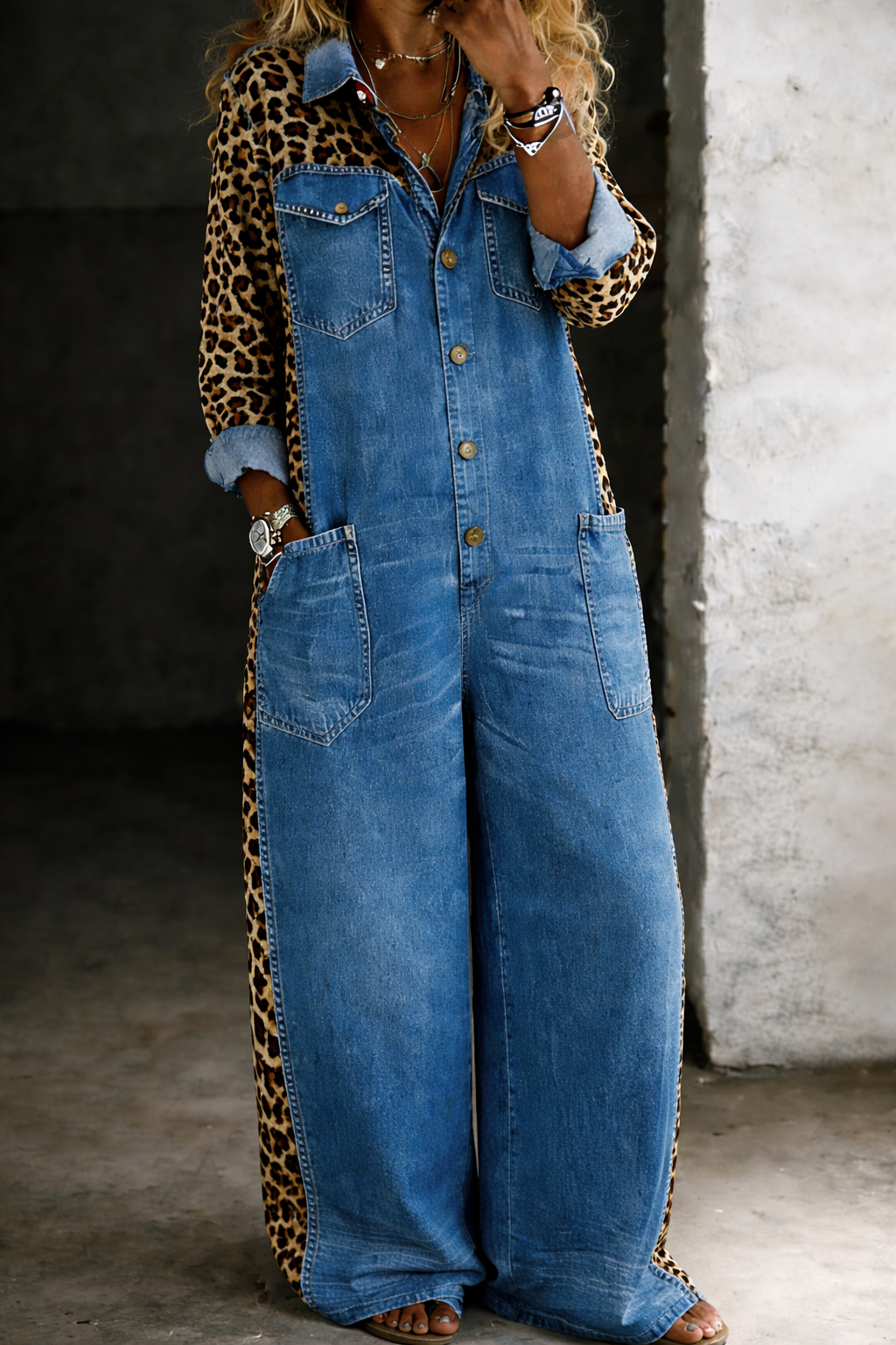 Amanda | Denim Jumpsuit for Effortless Style