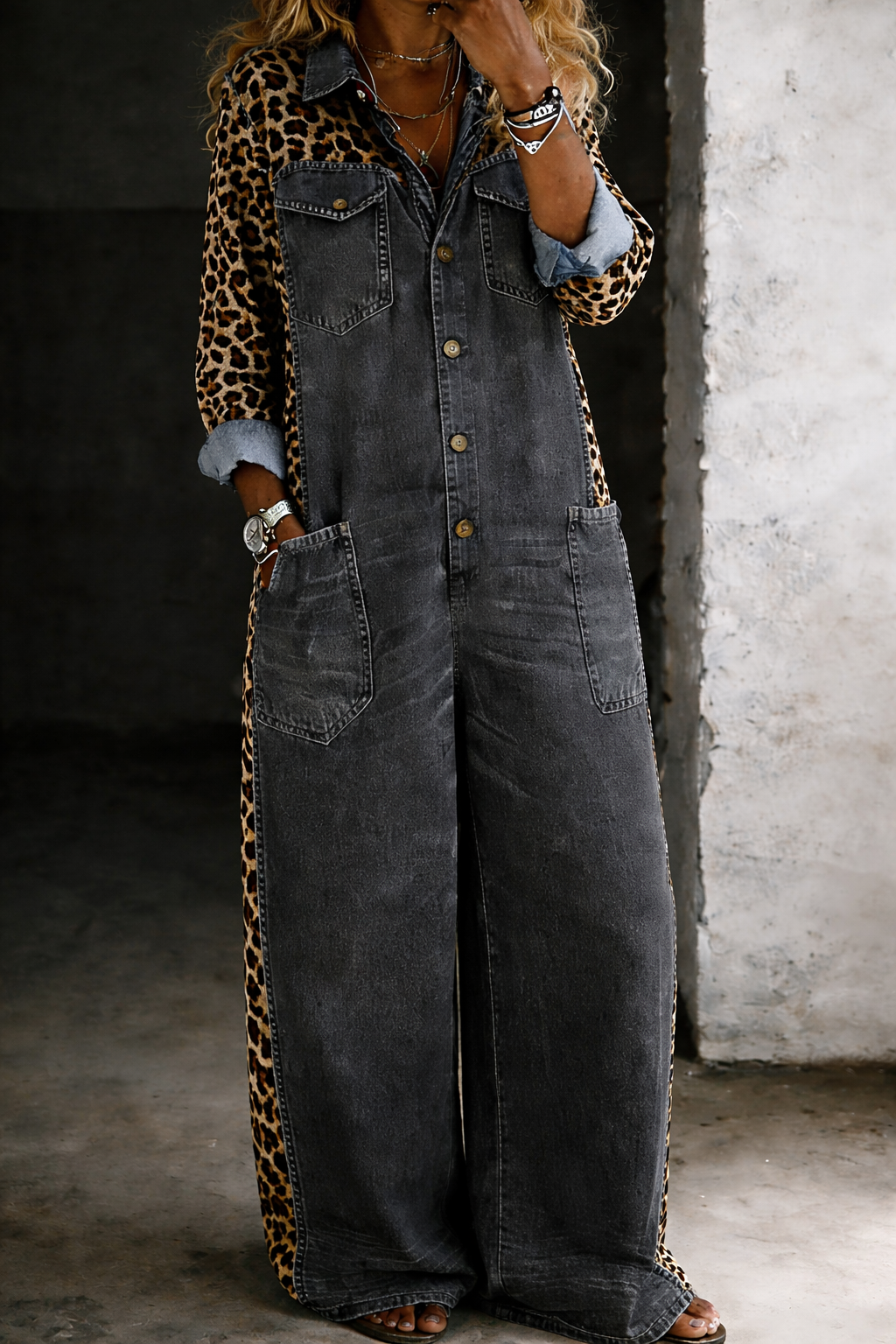 Amanda | Denim Jumpsuit for Effortless Style