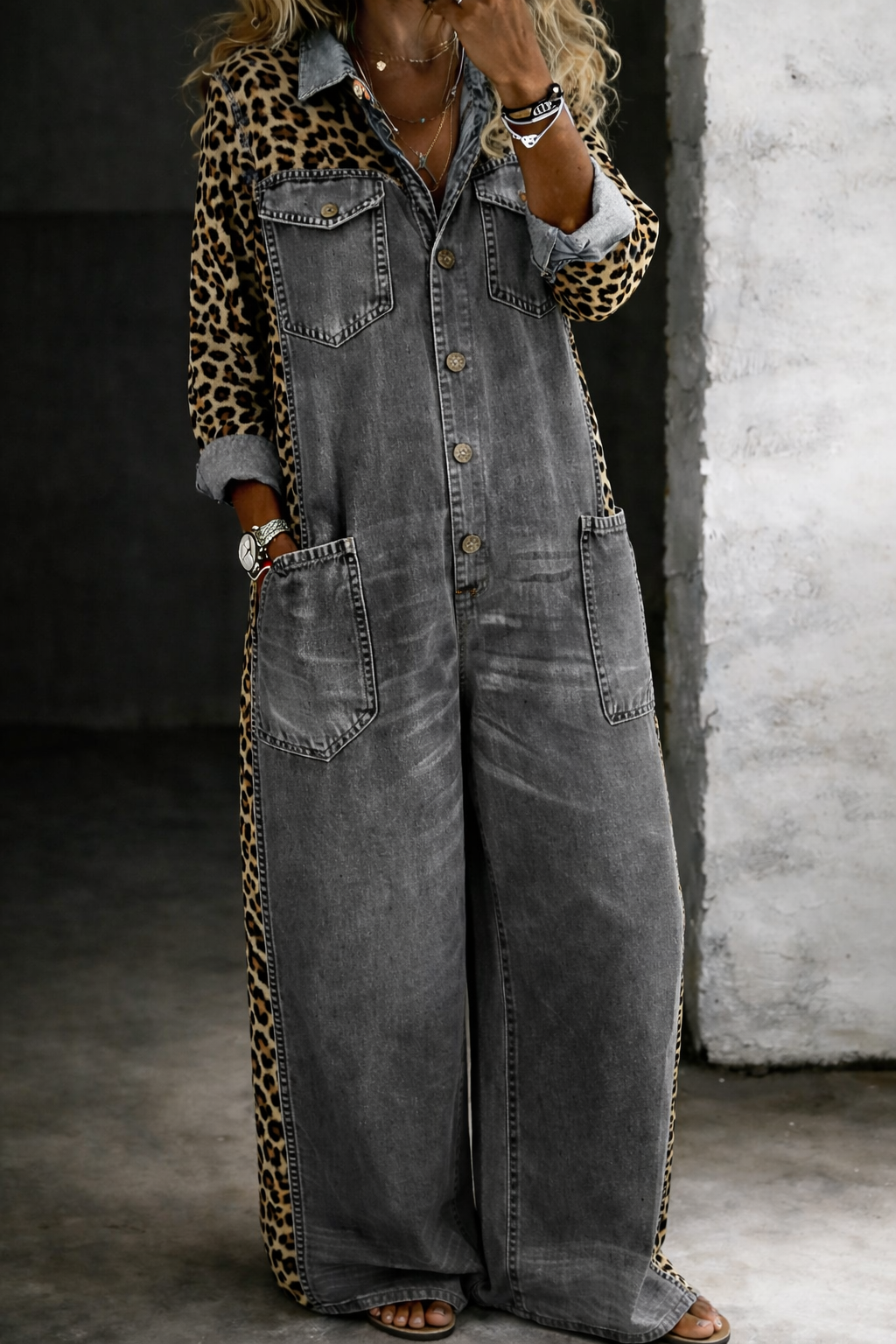 Amanda | Denim Jumpsuit for Effortless Style