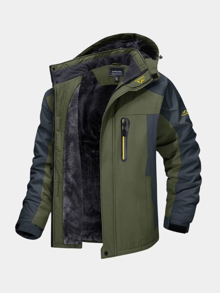 Gavin | Classic Warm Waterproof Hooded Jacket