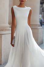 Elegant midi dress for effortless summer occasions