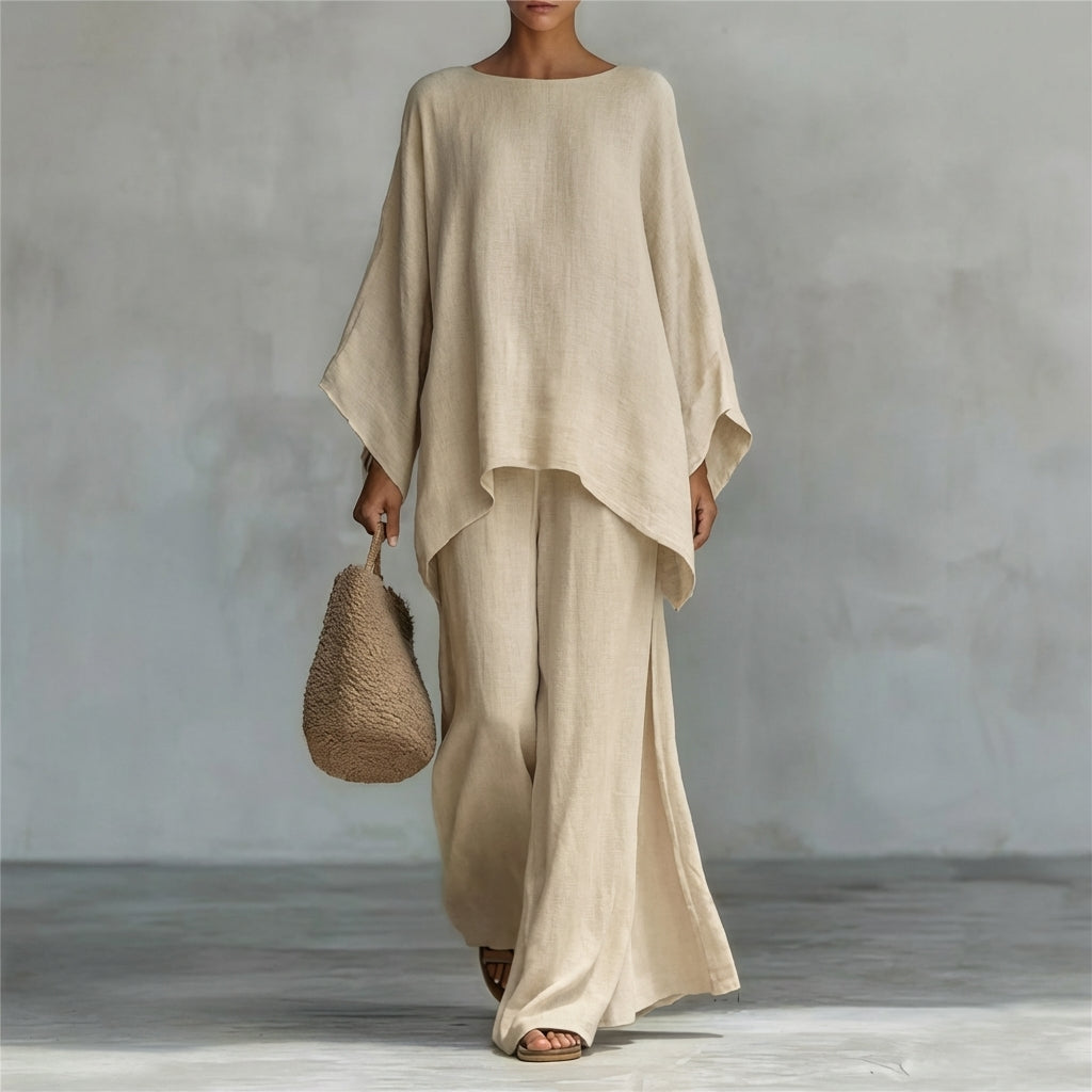 Elegant two-piece set for effortless summer style