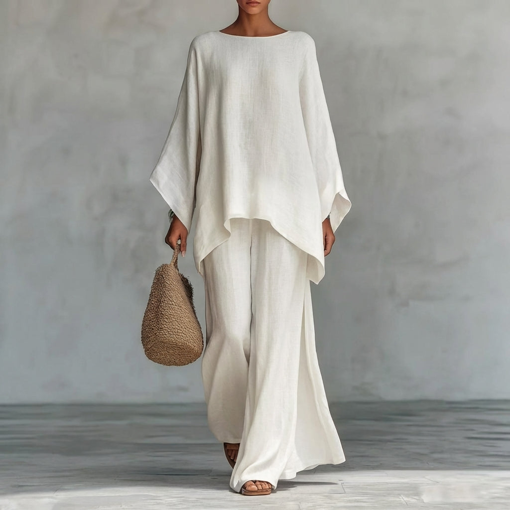 Elegant two-piece set for effortless summer style