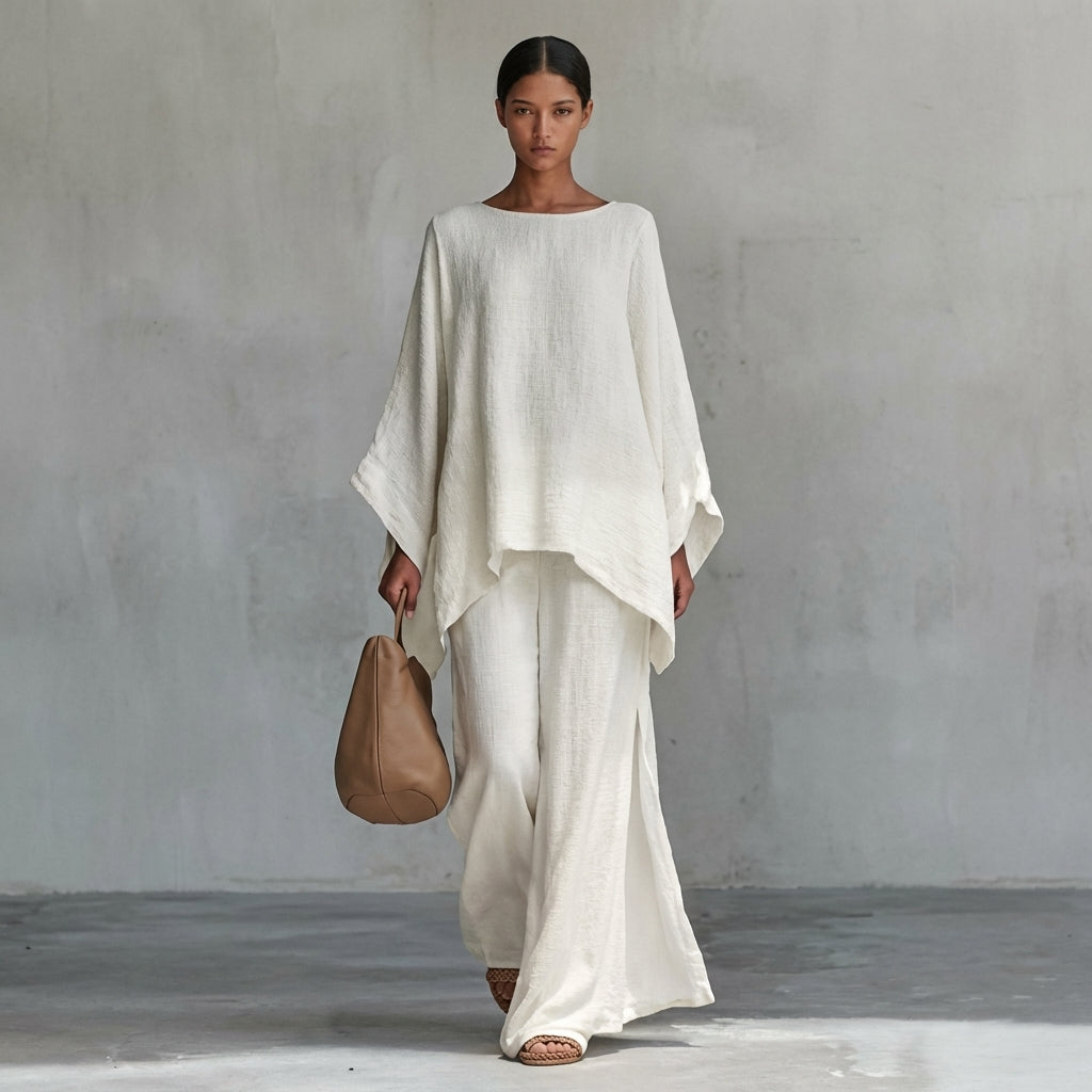Elegant two-piece set for effortless summer style