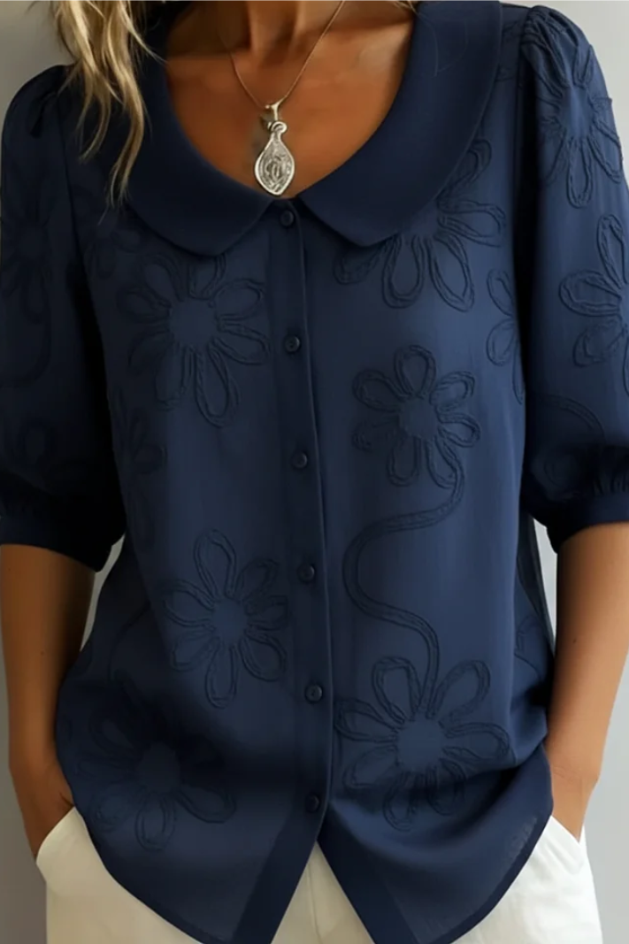 The Kensington Blouse | Elegant Floral Design