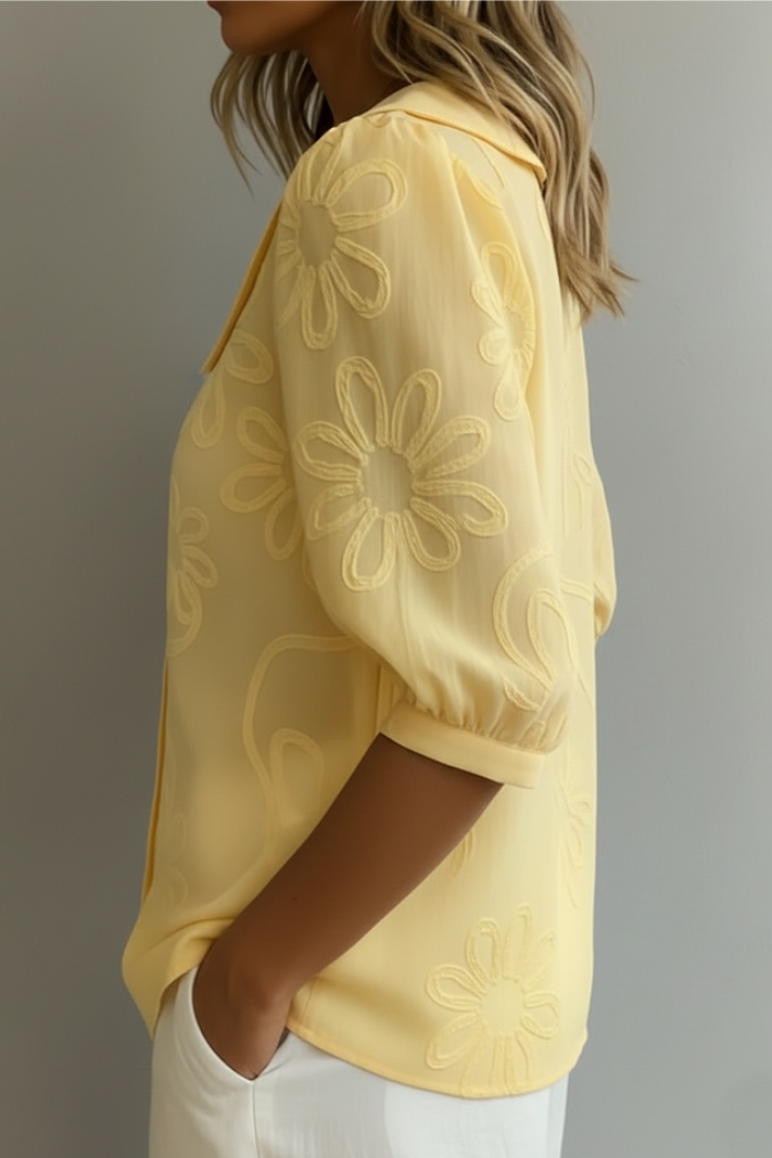 The Kensington Blouse | Elegant Floral Design