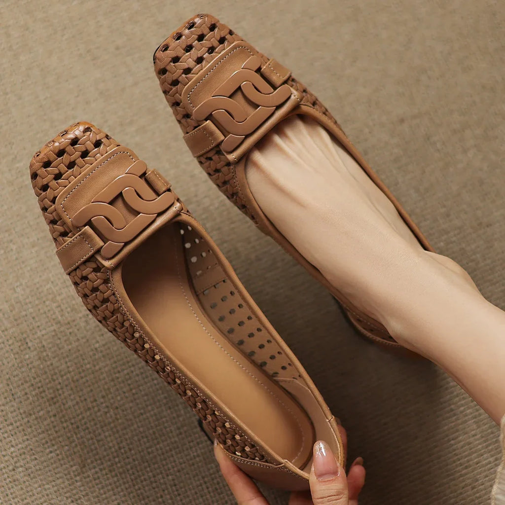 Solea Woven Heels