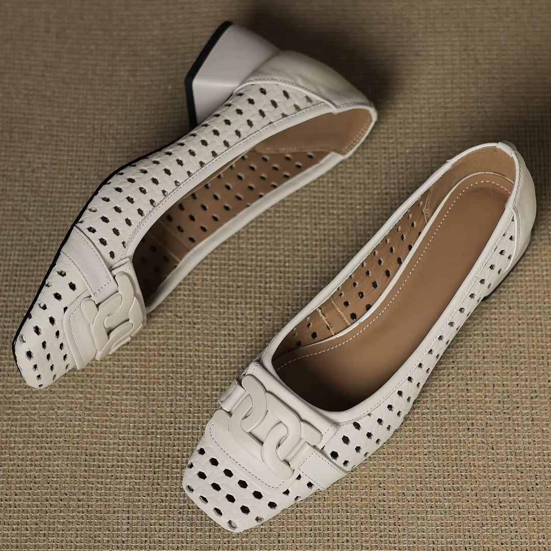 Solea Woven Heels