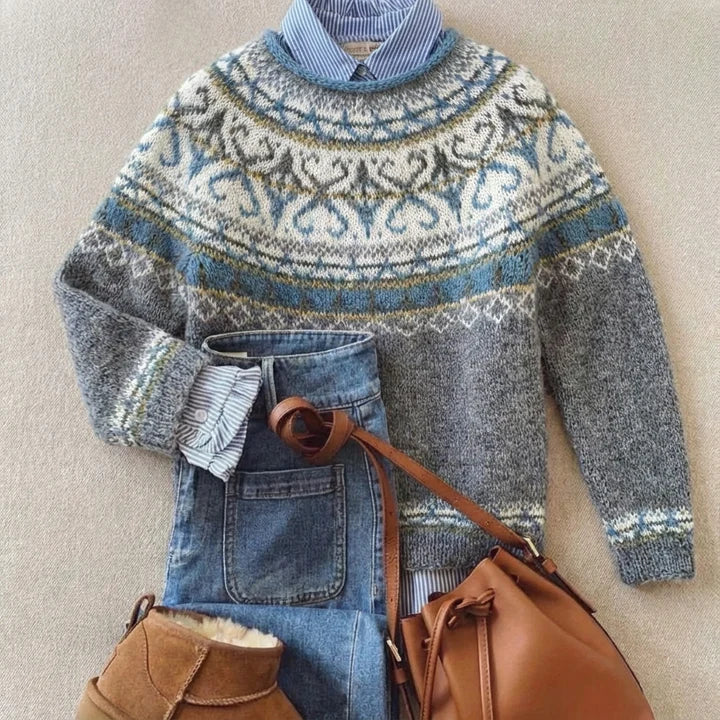 Cheryl™ | Chic Vintage Knit Jumper