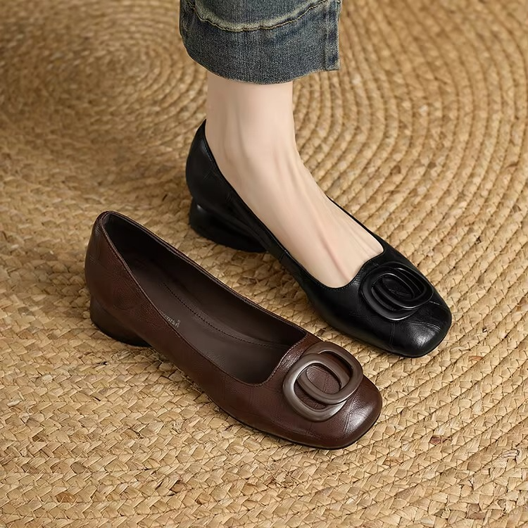 The Kensington Flats | Chic Leather Elegance