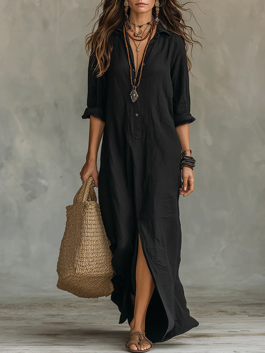 Effortless Maxi Dress Flattering Silhouette Versatile Daily Wear
