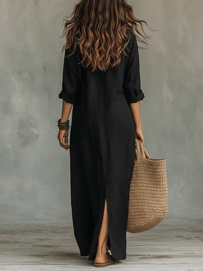 Effortless Maxi Dress Flattering Silhouette Versatile Daily Wear