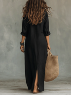 Effortless Maxi Dress Flattering Silhouette Versatile Daily Wear