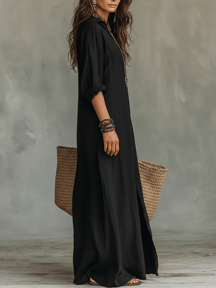 Effortless Maxi Dress Flattering Silhouette Versatile Daily Wear