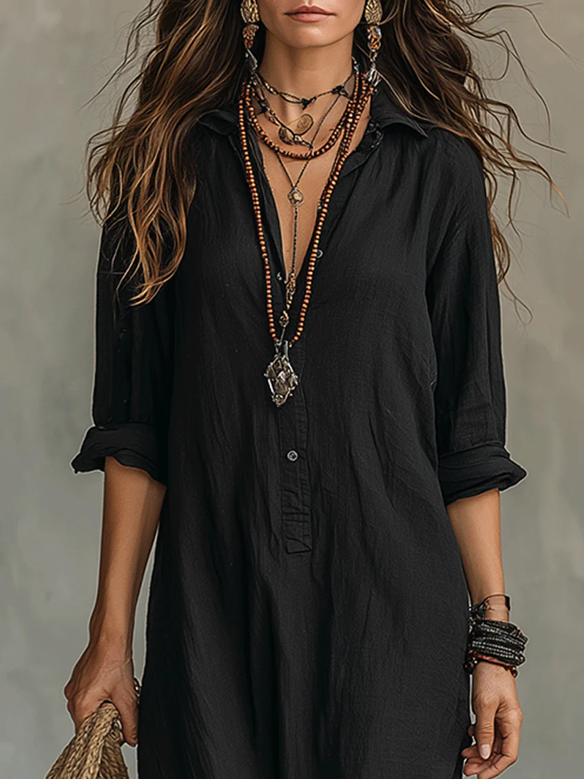 Effortless Maxi Dress Flattering Silhouette Versatile Daily Wear